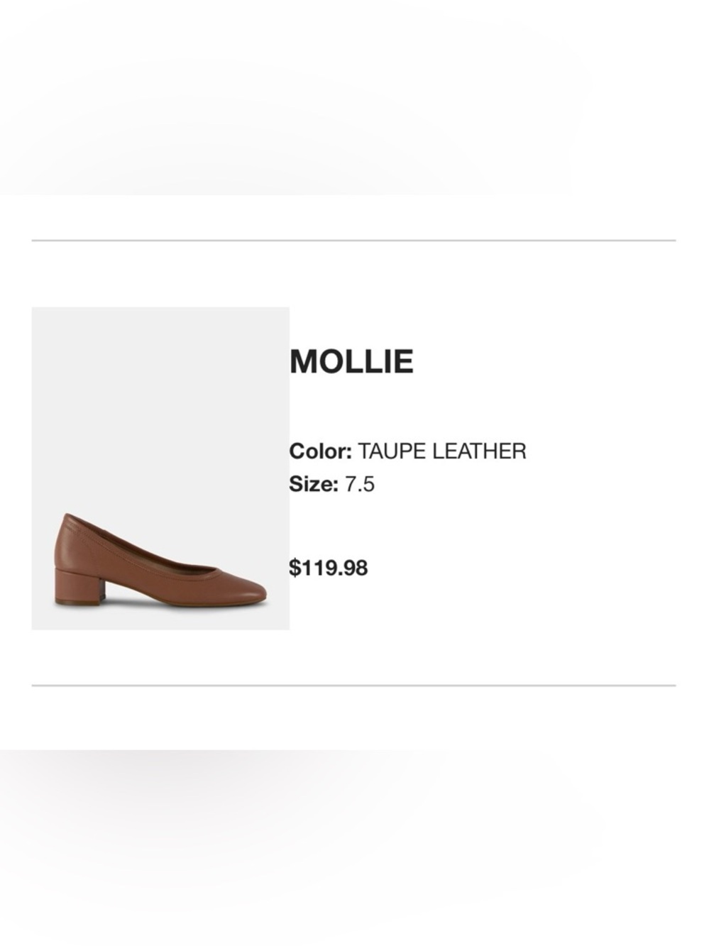 Leather Slip-On Ballet Flat